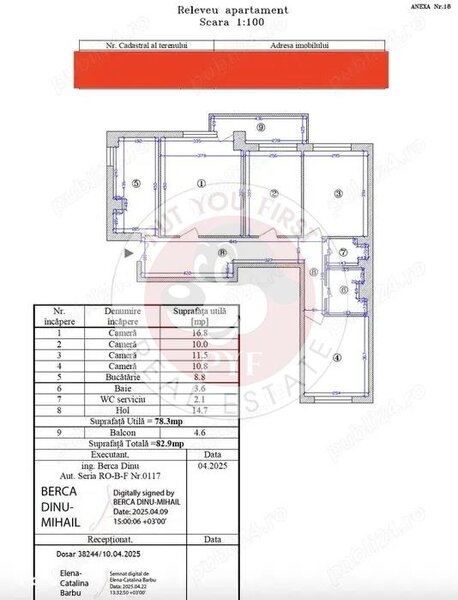 Metrou Lujerului | 4 camere | 83mp | decom | B11206